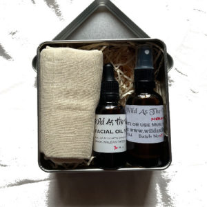 Facial Oil + Toner + Muslin Cloth Gift Set